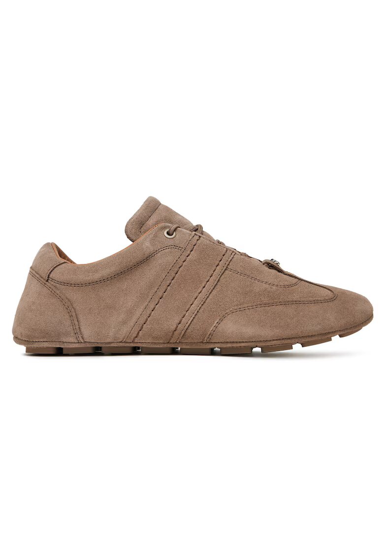 BOSS Tenisi dama 50547962 - piele naturala - maro deschis