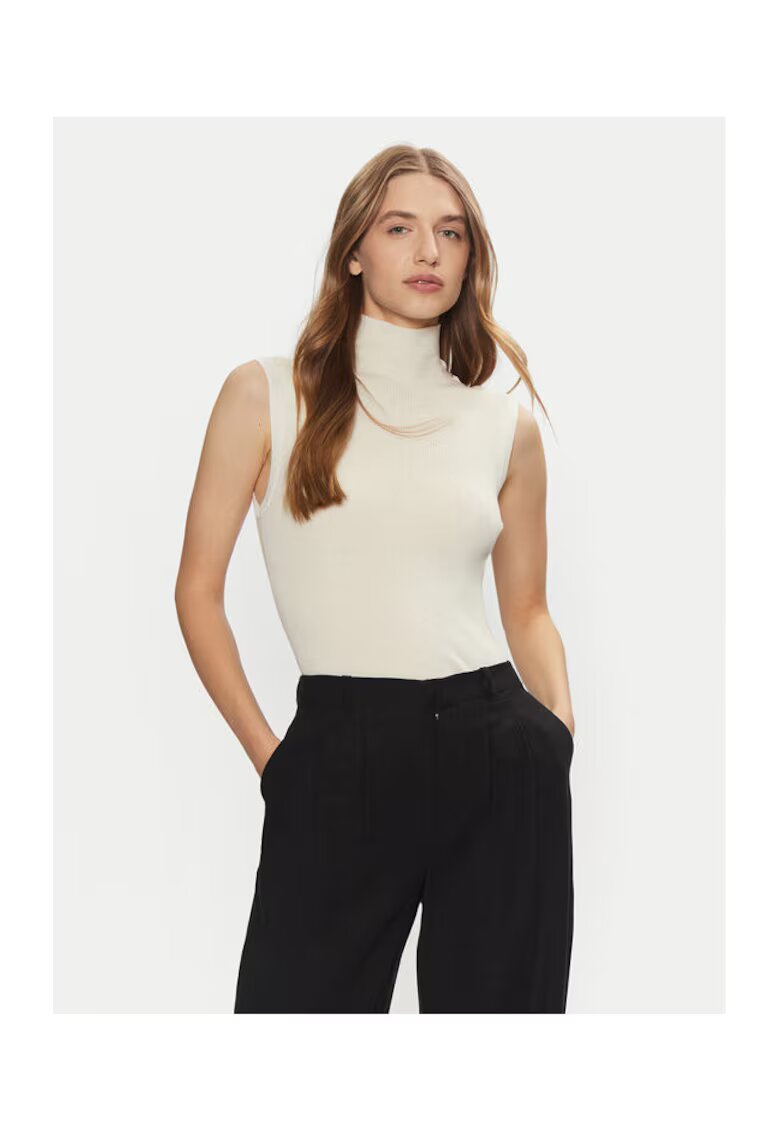 BOSS Top pentru dama ecru