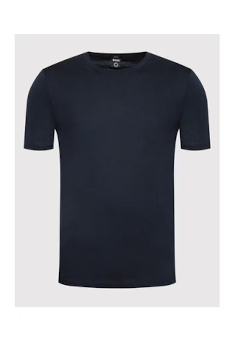 BOSS Tricou Barbati - Bleumarin - 100% bumbac - 68744 - Bleumarin
