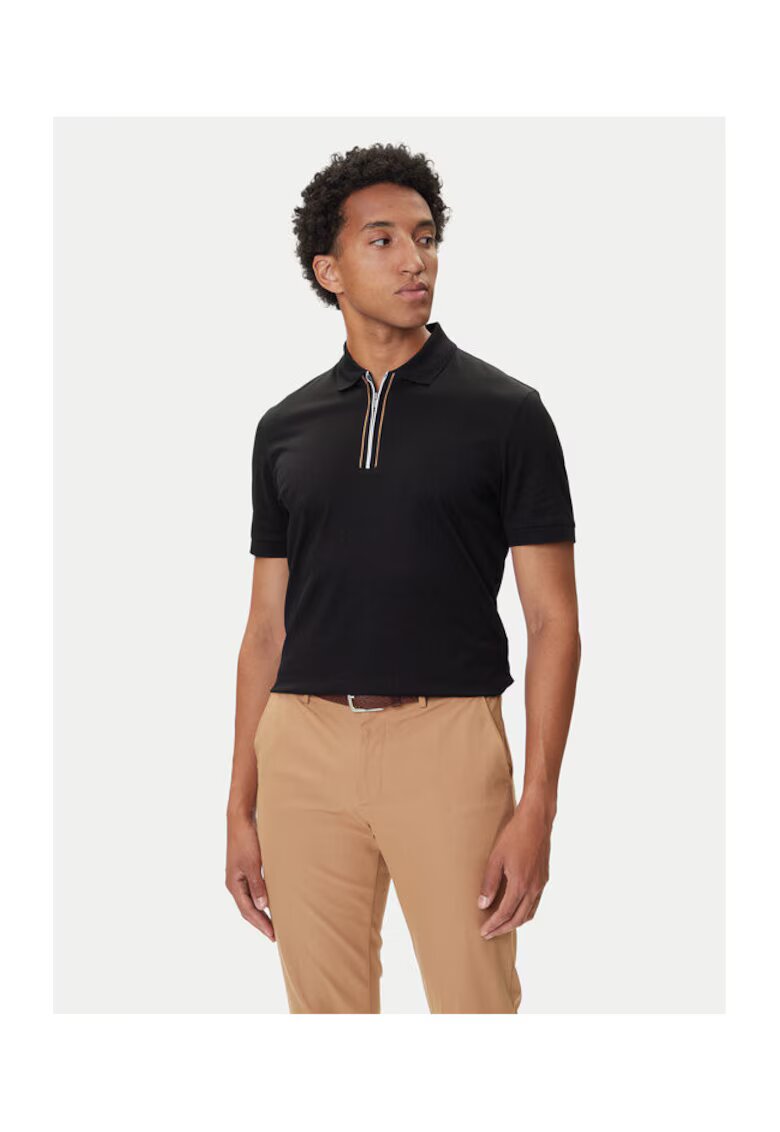 BOSS Tricou barbati - negru - 100% bumbac -