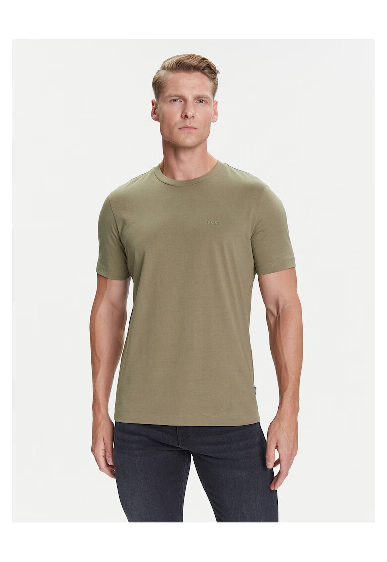 BOSS Tricou barbati verde