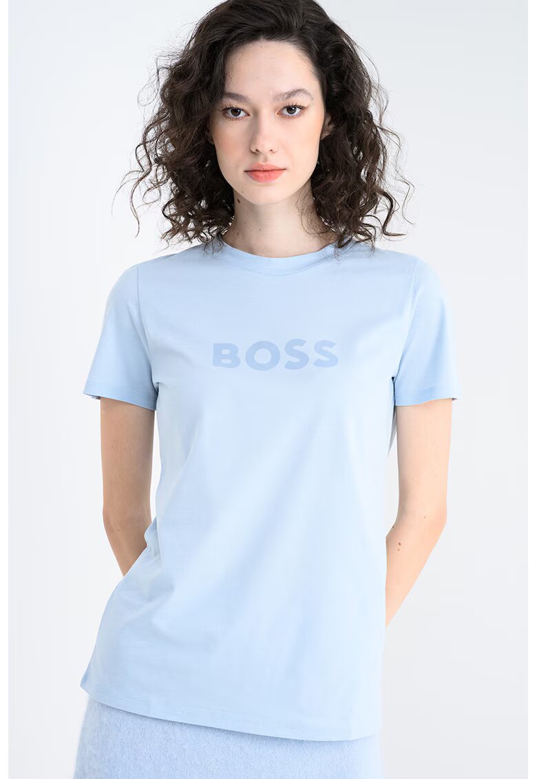 BOSS Tricou cu imprimeu logo pe piept Elogo