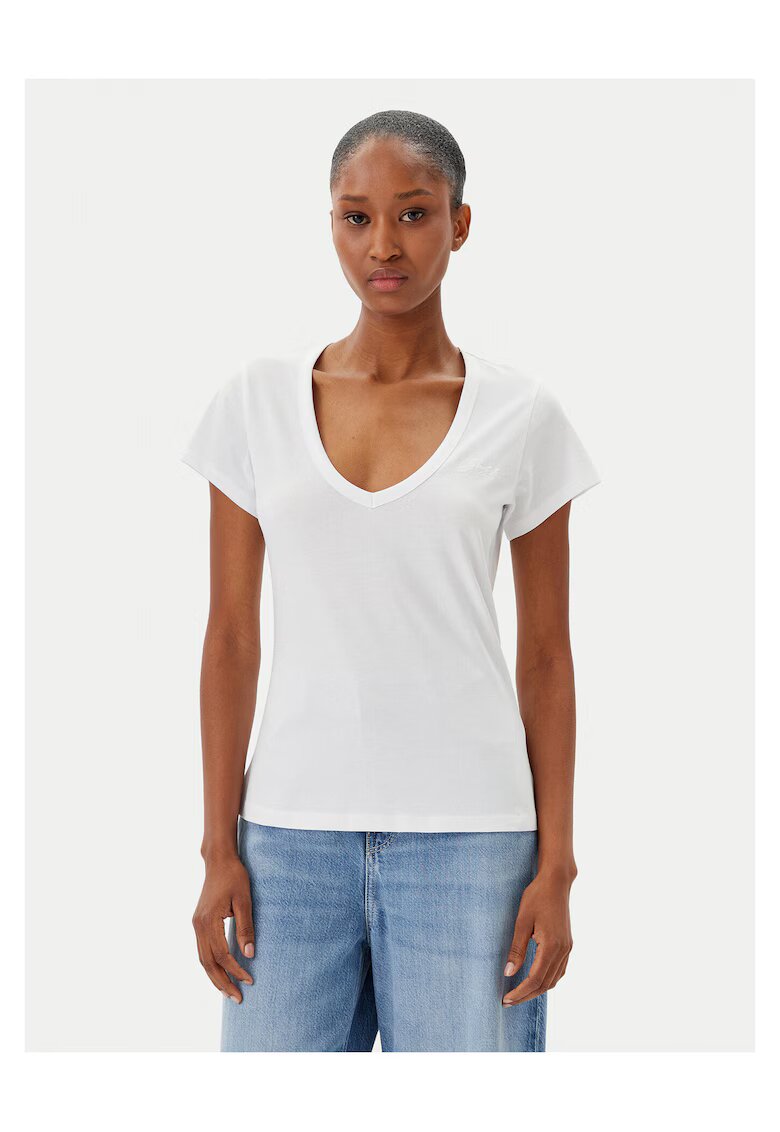 BOSS Tricou dama alb -
