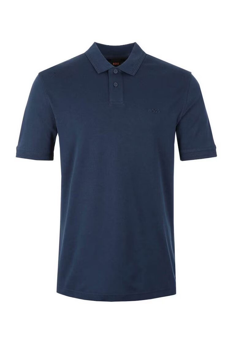 BOSS Tricou polo slim fit din bumbac -