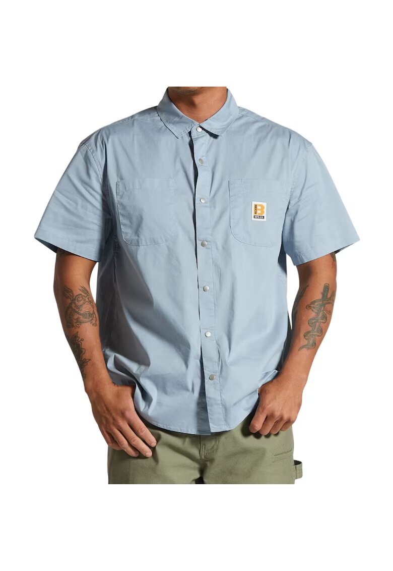 Brixton Camasa barbati - Albastru - Nylon -