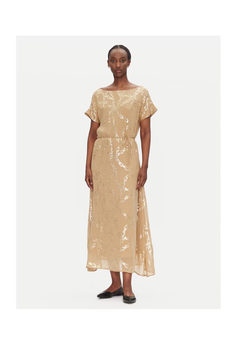 Bruuns Bazaar Rochie dama BBW4550 - Viscoza - Bej - Bej