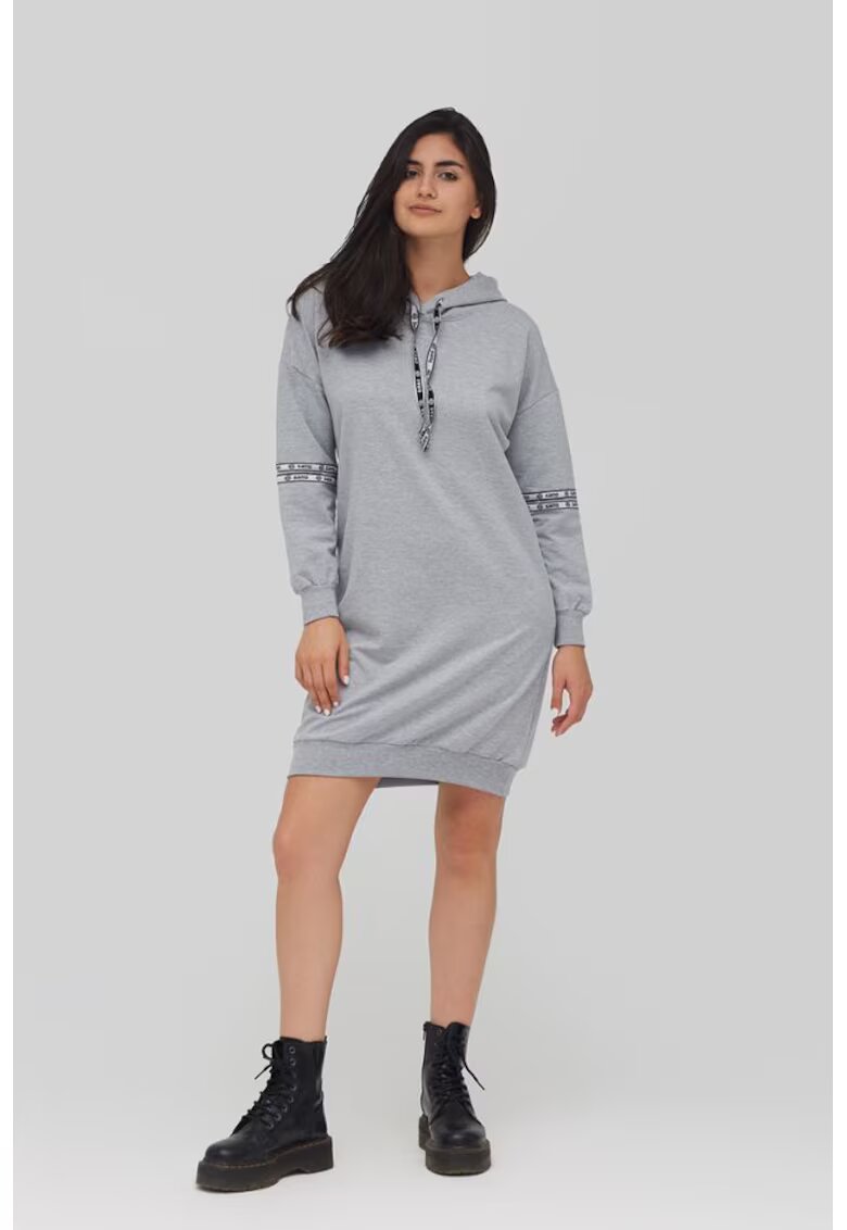 Bumbacel 100 COTTON Rochie tip Hanorac - Bumbacel - Gri