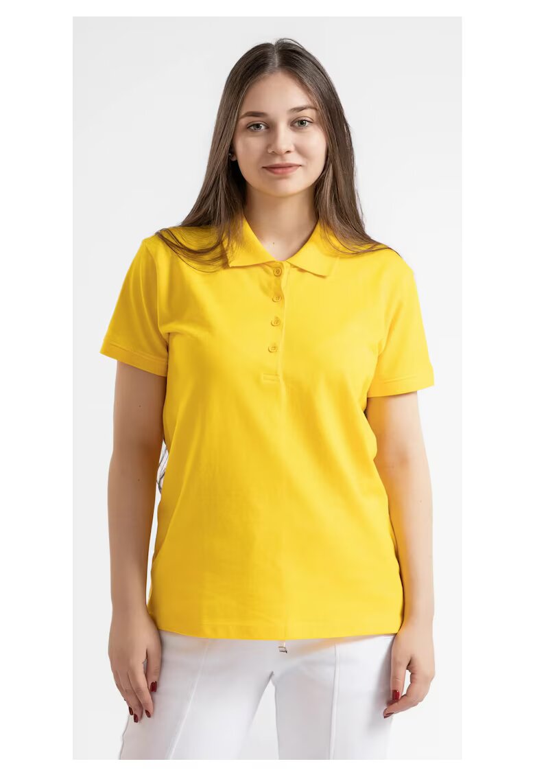 Bumbacel 100 COTTON Tricou polo din bumbac pentru dame