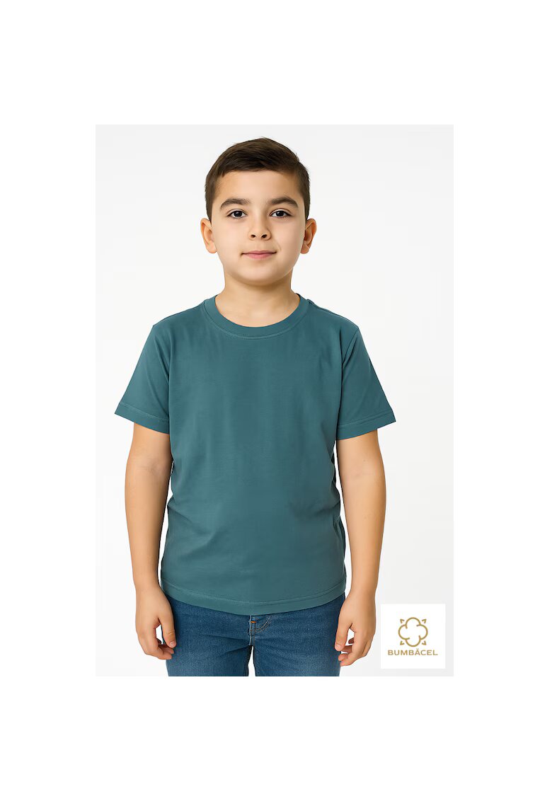 Bumbacel 100 COTTON Tricou uniton din bumbac pentru baieti uniton - Verde