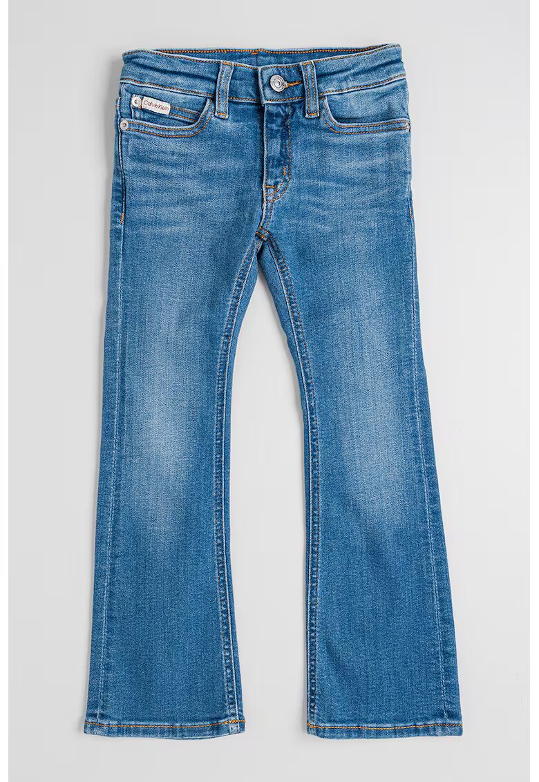 Calvin Klein Blugi evazati - Albastru melange