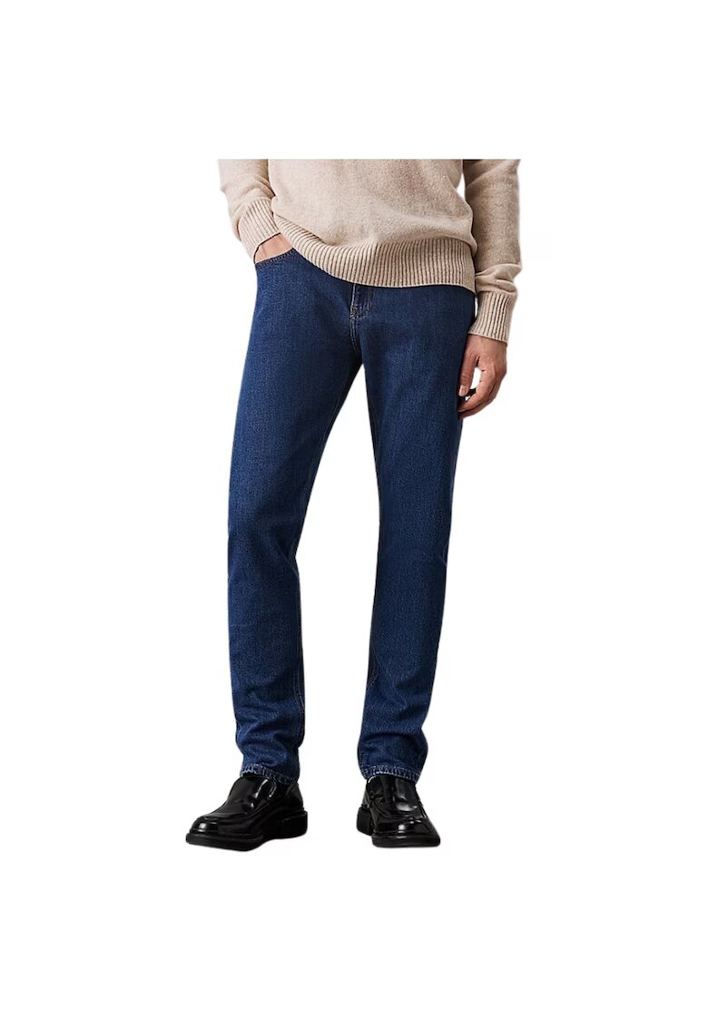 Calvin Klein Blugi pentru barbati Slim Fit - bumbac - Albastru
