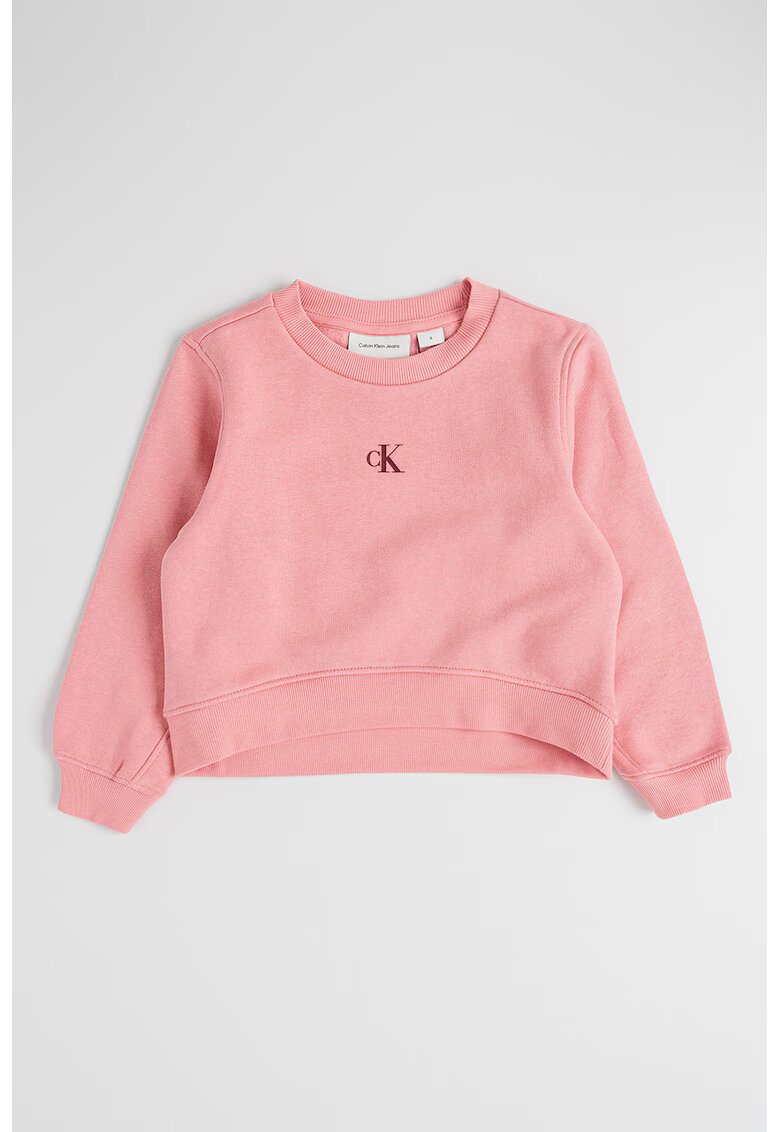 Calvin Klein Bluza de trening din amestec de bumbac - Roz