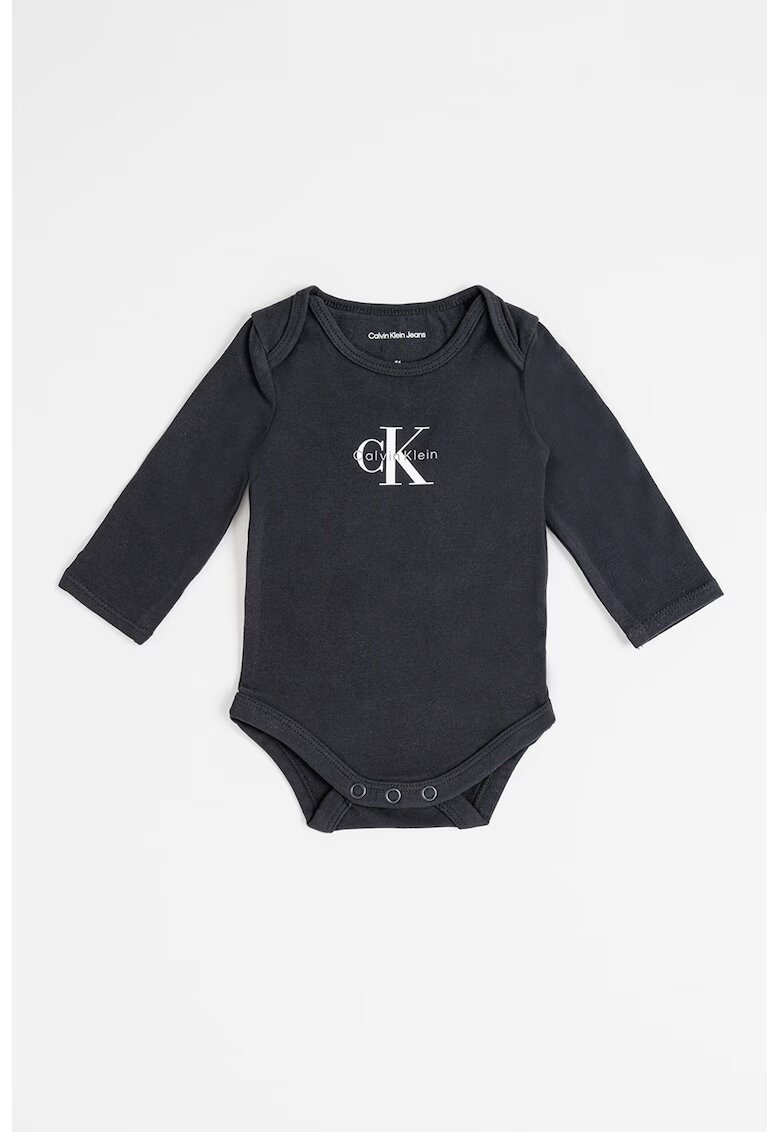 Calvin Klein Body din amestec de bumbac cu logo - Alb/Negru