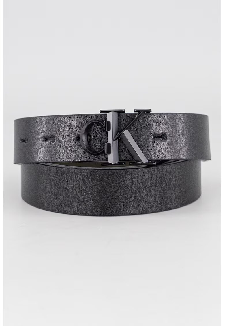 Calvin Klein Curea cu logo - Negru