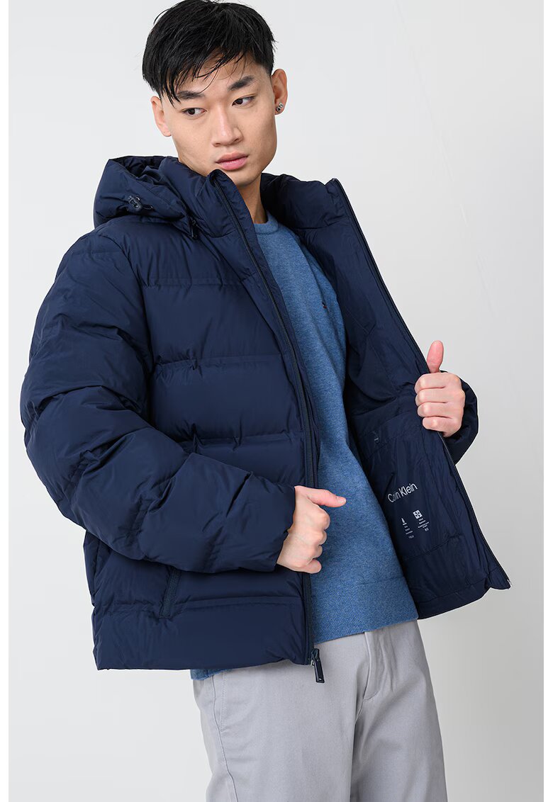 Calvin Klein Geaca cu umplutura de puf - Albastru ultramarin