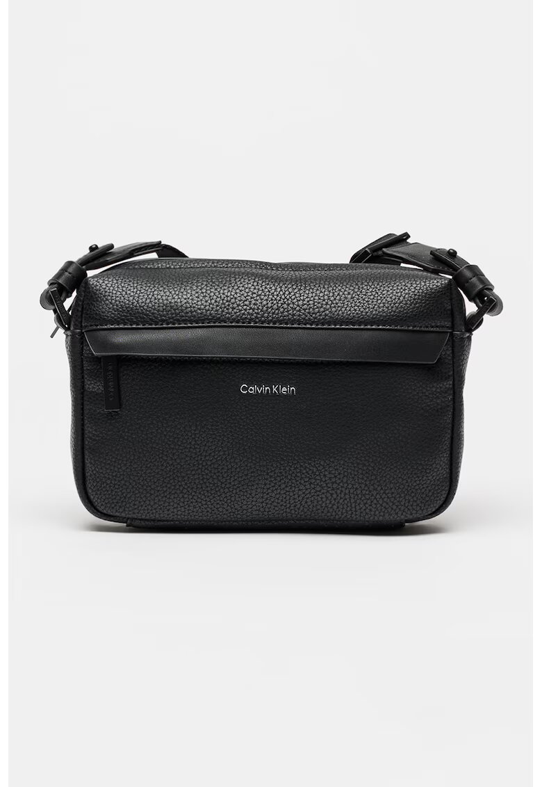 Calvin Klein Geanta crossbody textila - Negru