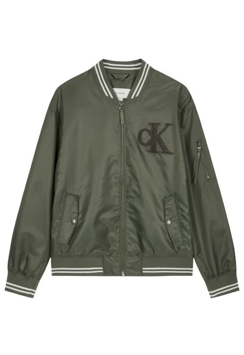Calvin Klein Jacheta LS JEANS TIPPED HERO BOMBER-LV04RD524G-LDY