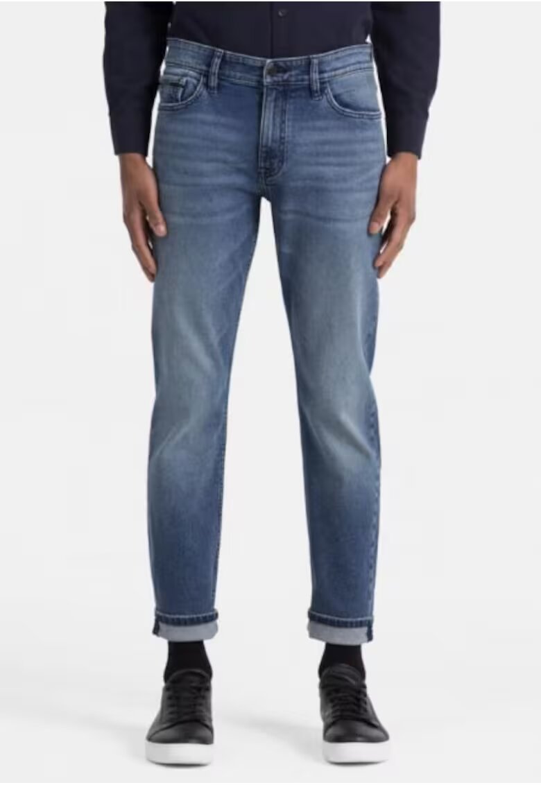 Calvin Klein Jeans Blugi cu talie medie -