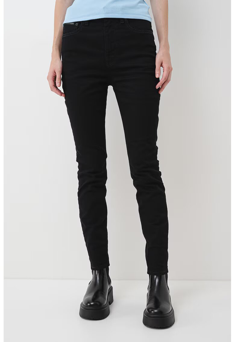 Calvin Klein Jeans Blugi skinny - Negru