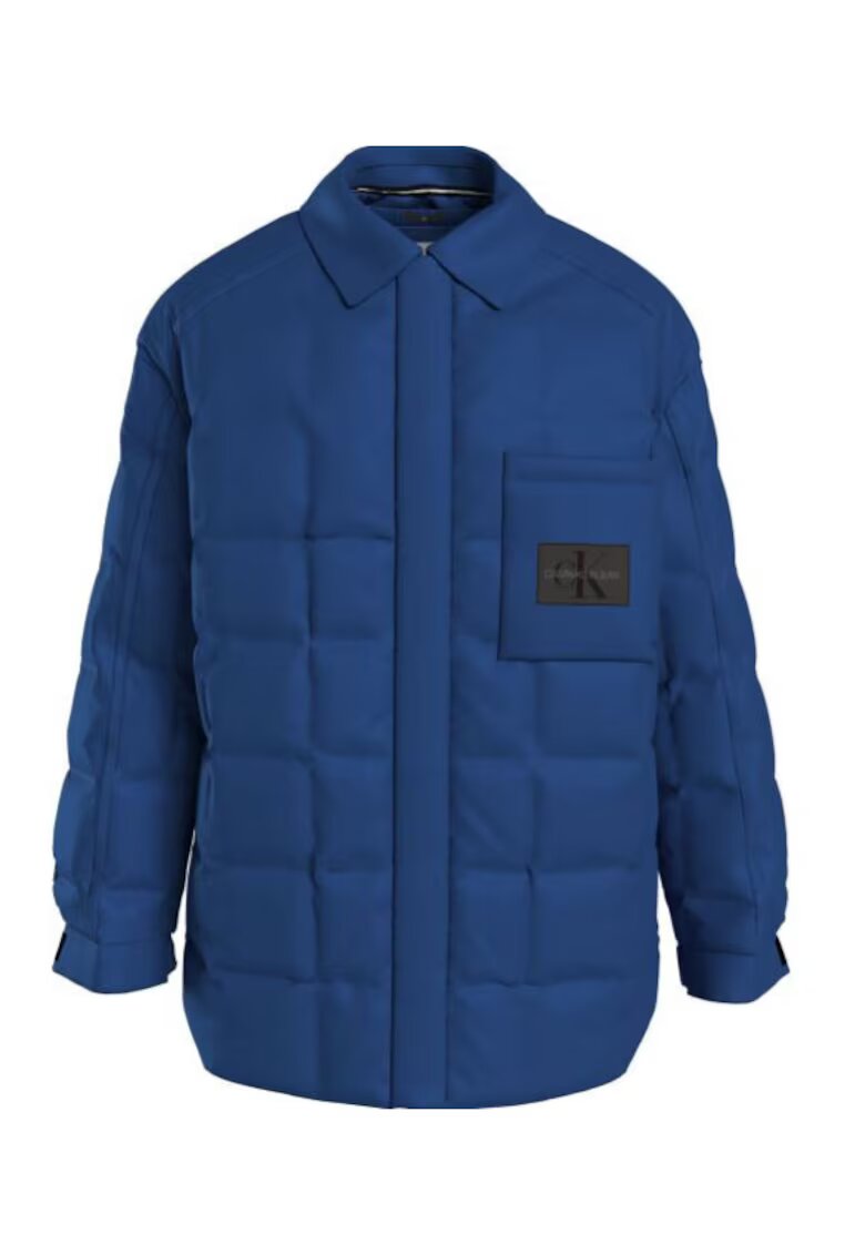 Calvin Klein Jeans Jacheta barbati - Poliamida - Albastru - Albastru