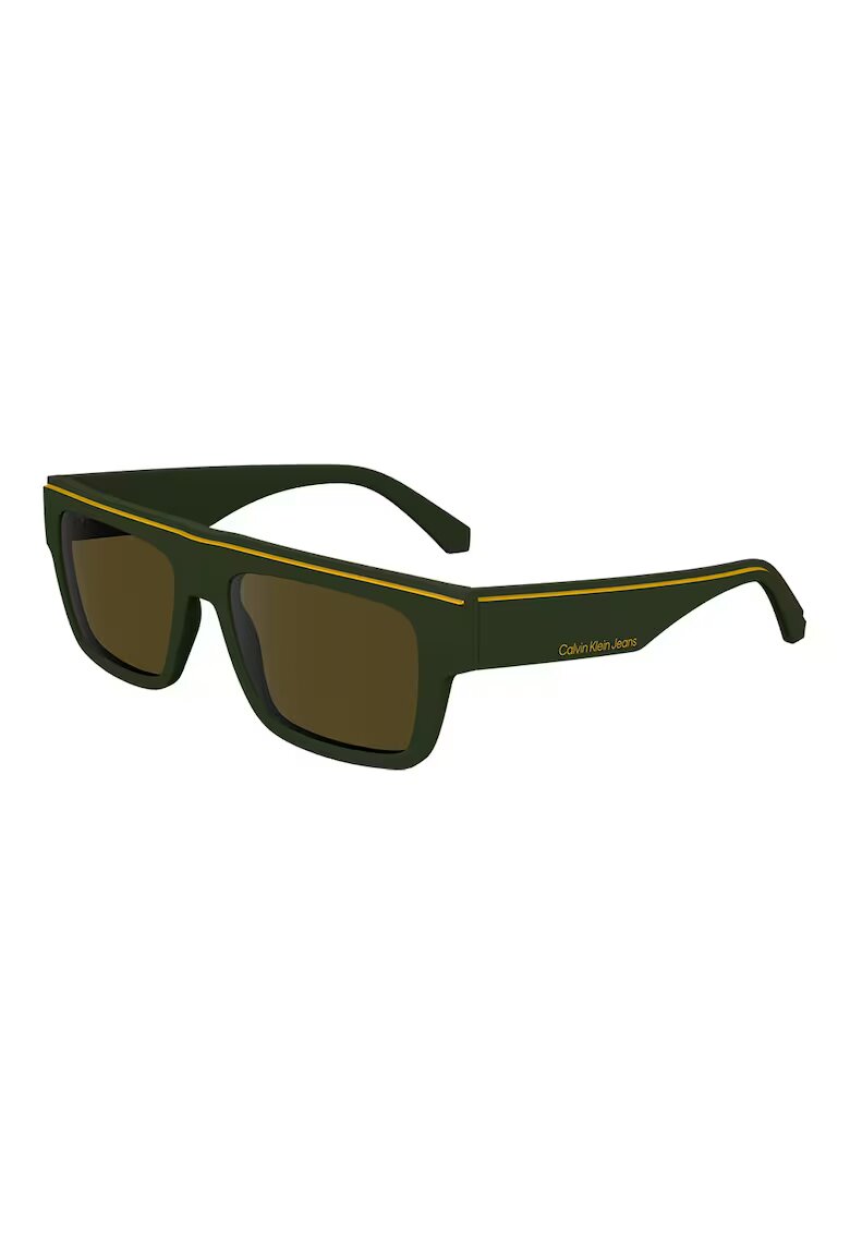 Calvin Klein Jeans Ochelari de soare dreptunghiulari - - Kaki