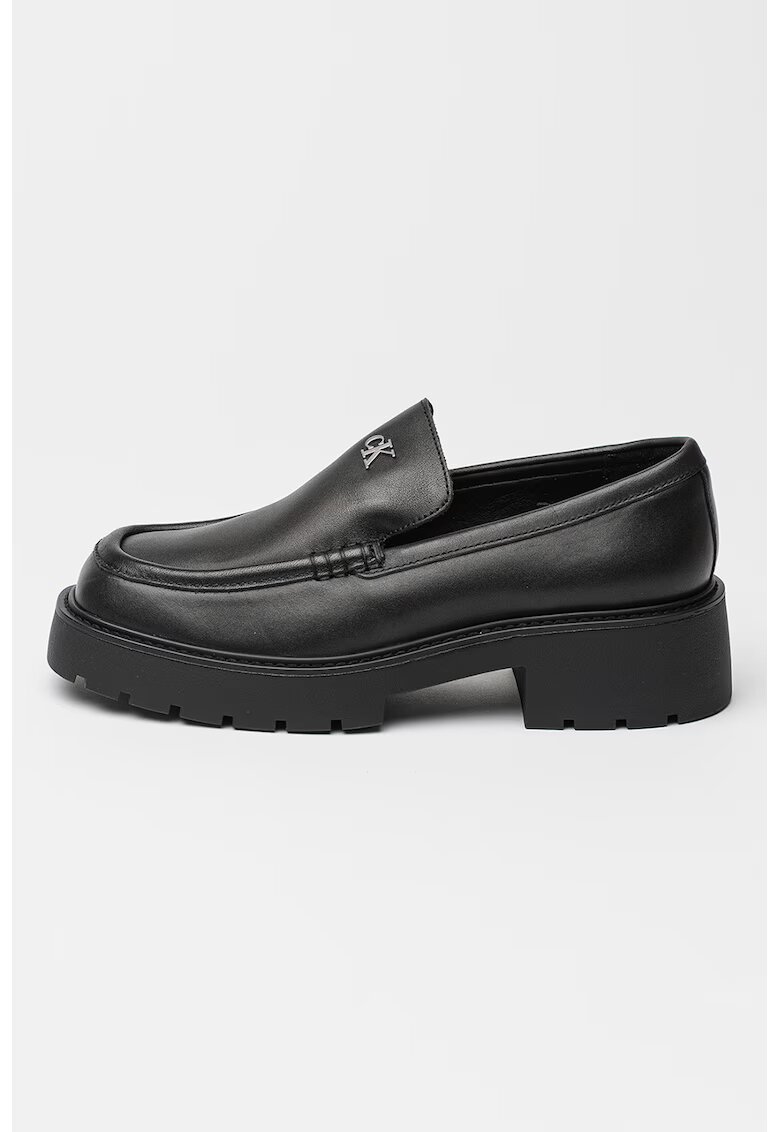 Calvin Klein Jeans Pantofi loafer din piele cu logo