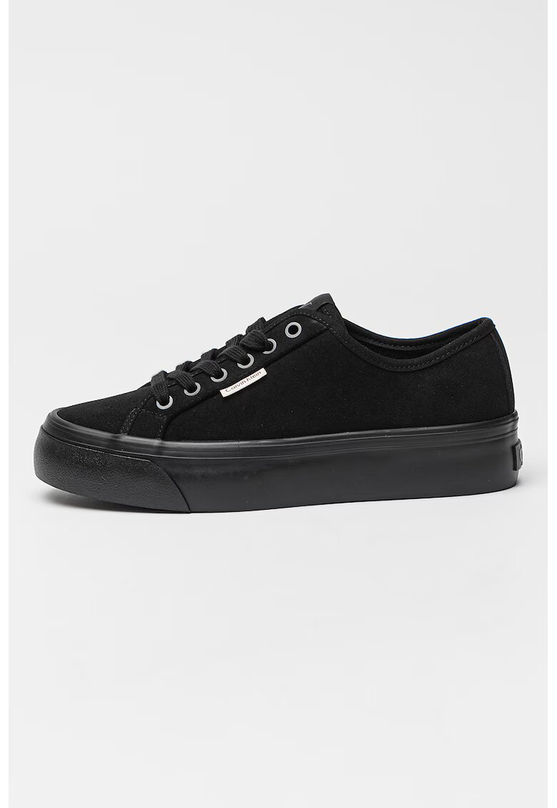 Calvin Klein Jeans Pantofi sport cu talpa flatform Vulc - Negru