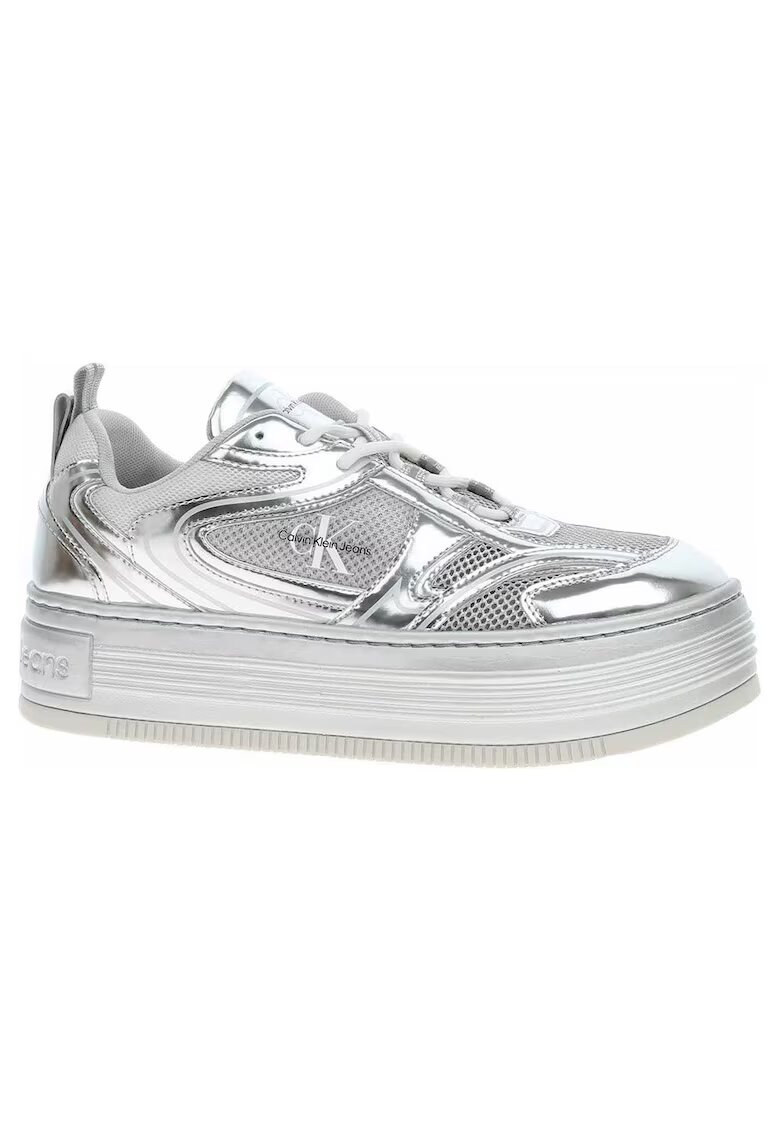 Calvin Klein Pantofi dama - Sintetic - Argintiu - Argintiu