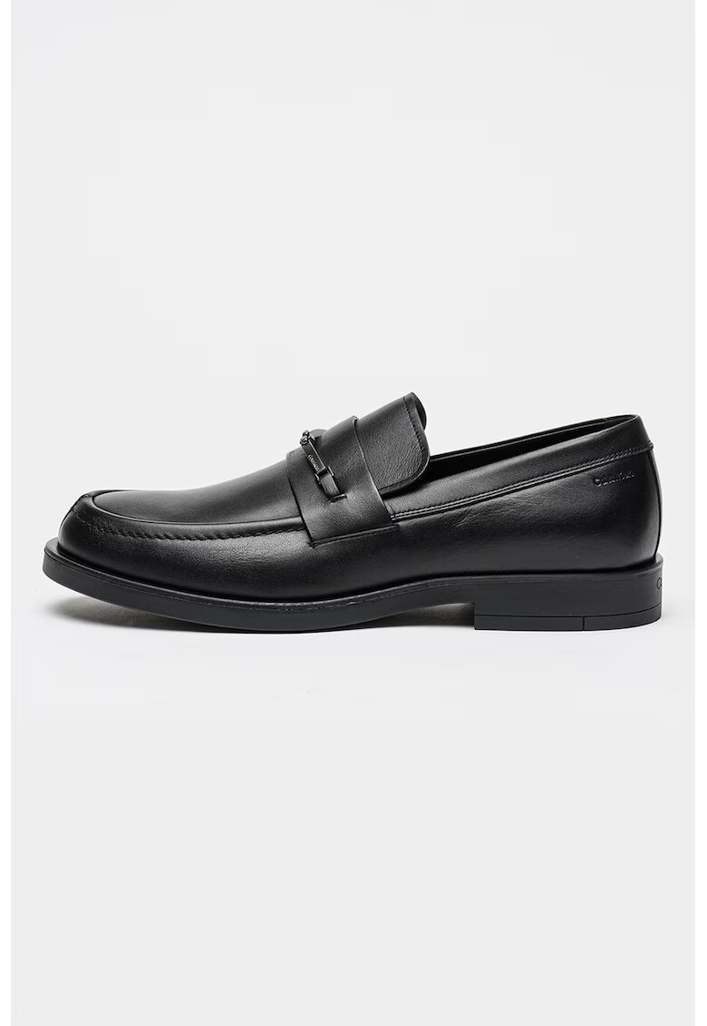Calvin Klein Pantofi loafer din piele Flex - Negru