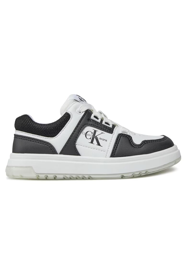 Calvin Klein Pantofi sport pentru Baieti - low cut lace-up sneaker - V3X9-80864-1355X001 - Negru - Negru