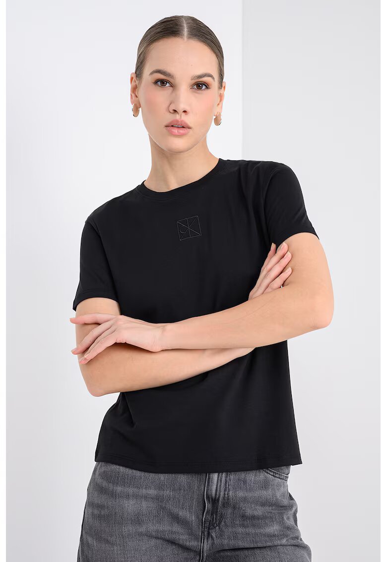 Calvin Klein Tricou uni cu croiala regular-fit - Negru