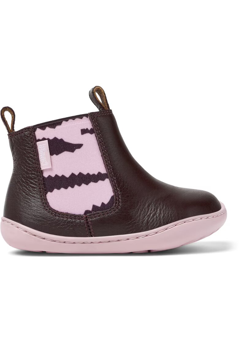 Camper Ghete din piele Peu Cami 8465 - Visiniu