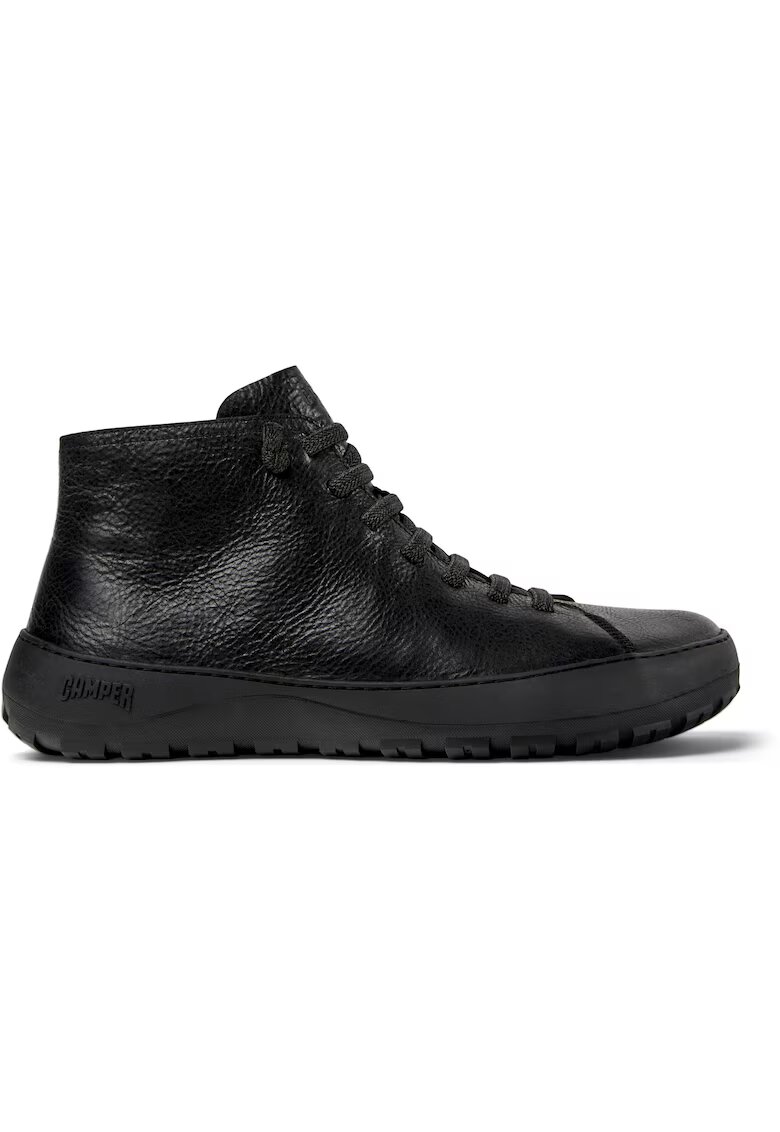 Camper Ghete din piele Peu Serra - Negru