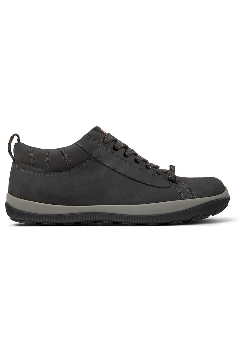Camper Pantofi casual din piele nabuc Peu Pista GM 1213 - Gri antracit