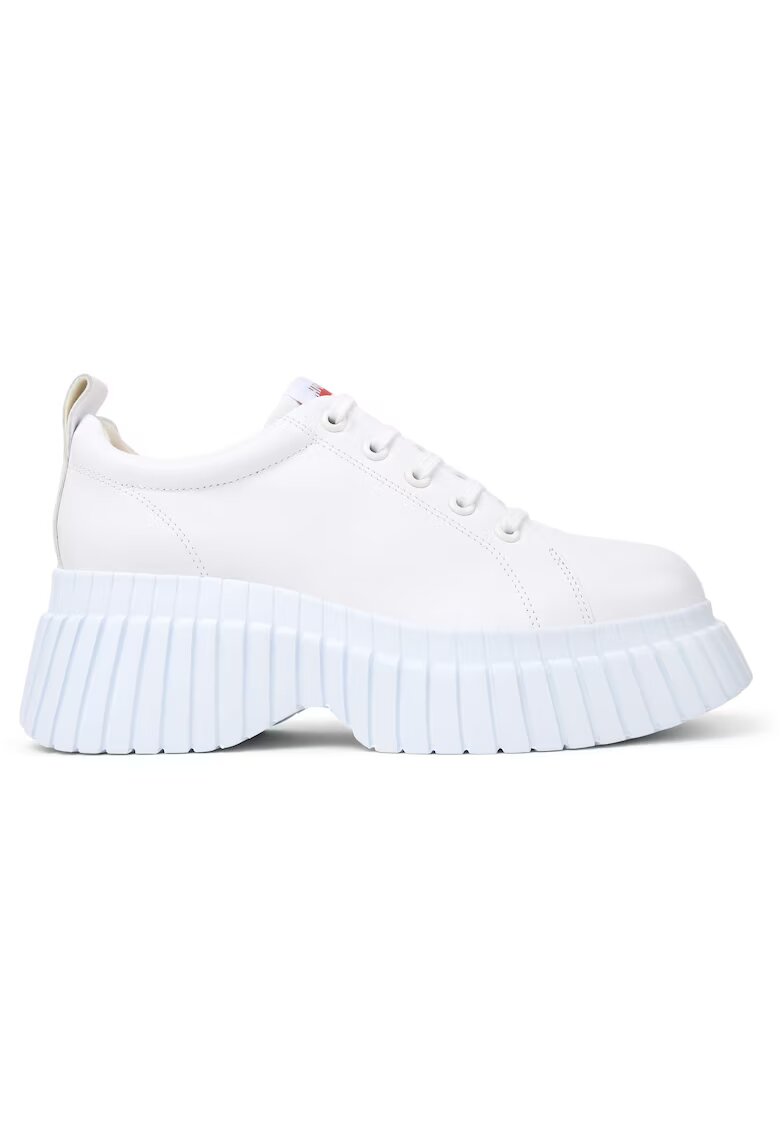 Camper Pantofi cu aspect masiv si talpa wedge Pix - Alb optic