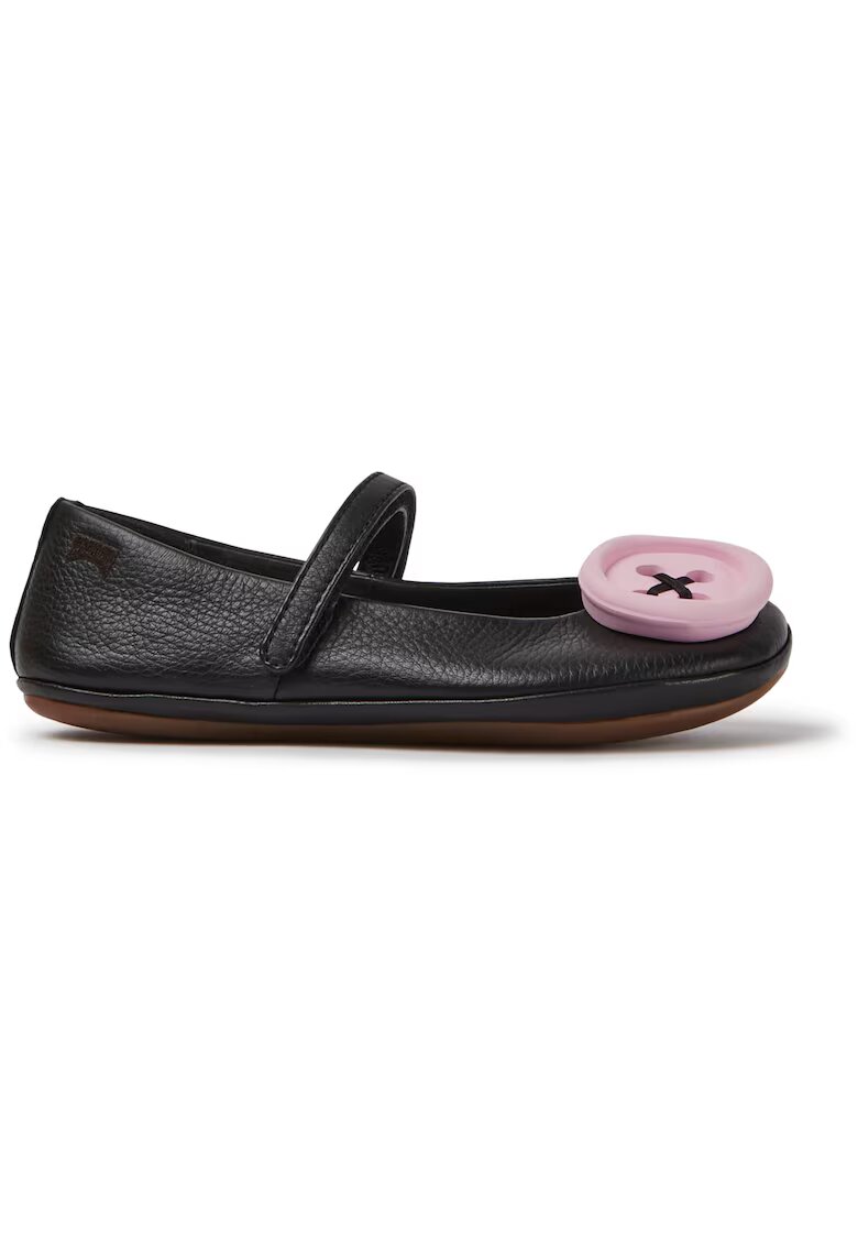 Camper Pantofi cu nasturi decorativi Twins 695 - Negru stins