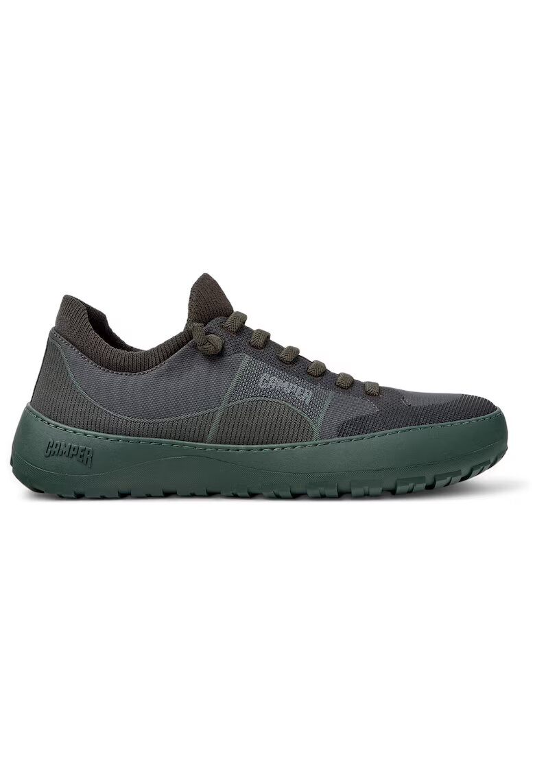 Camper Pantofi sport din material textil cu logo - Gri
