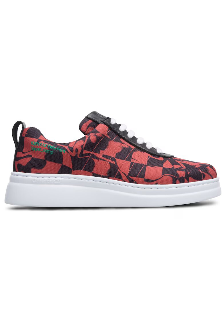 Camper Pantofi sport din material textil Twins - Portocaliu