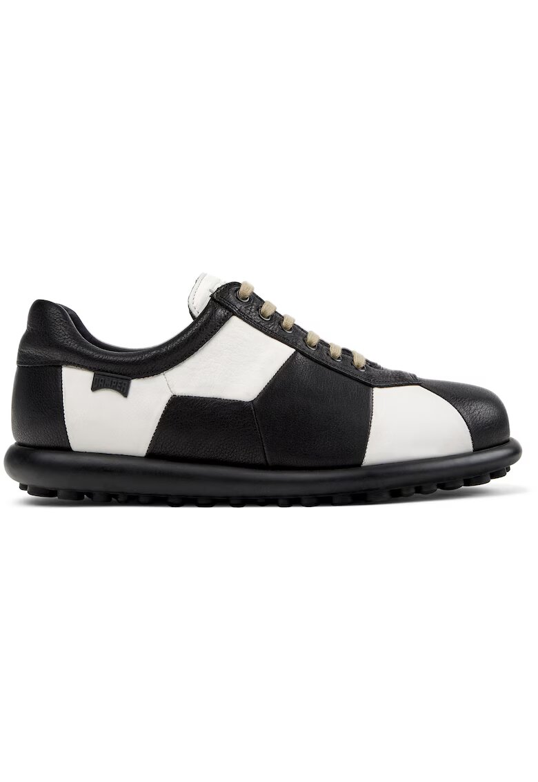 Camper Pantofi sport din piele Pelotas Ariel - Alb/Negru