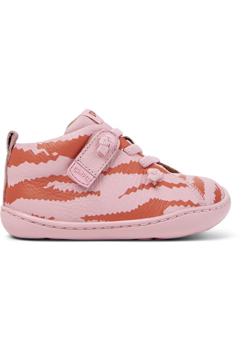 Camper Pantofi sport din piele Peu Cami 8495 - Roz pastel/Portocaliu stins
