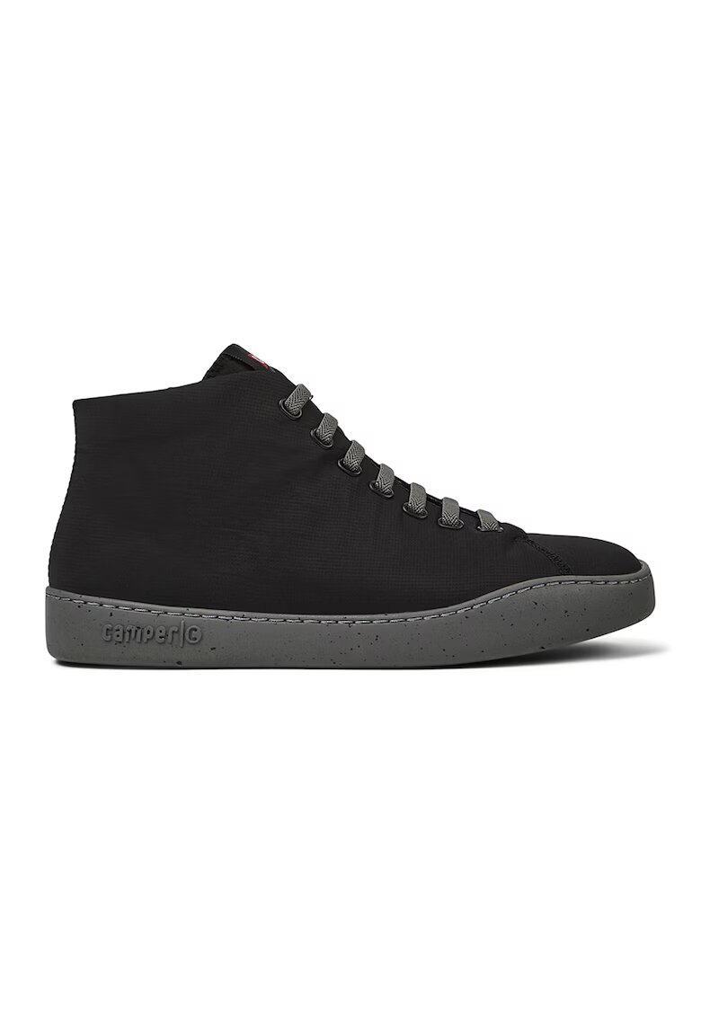 Camper Pantofi sport high-cut din material textil Peu Touring 277 - Negru