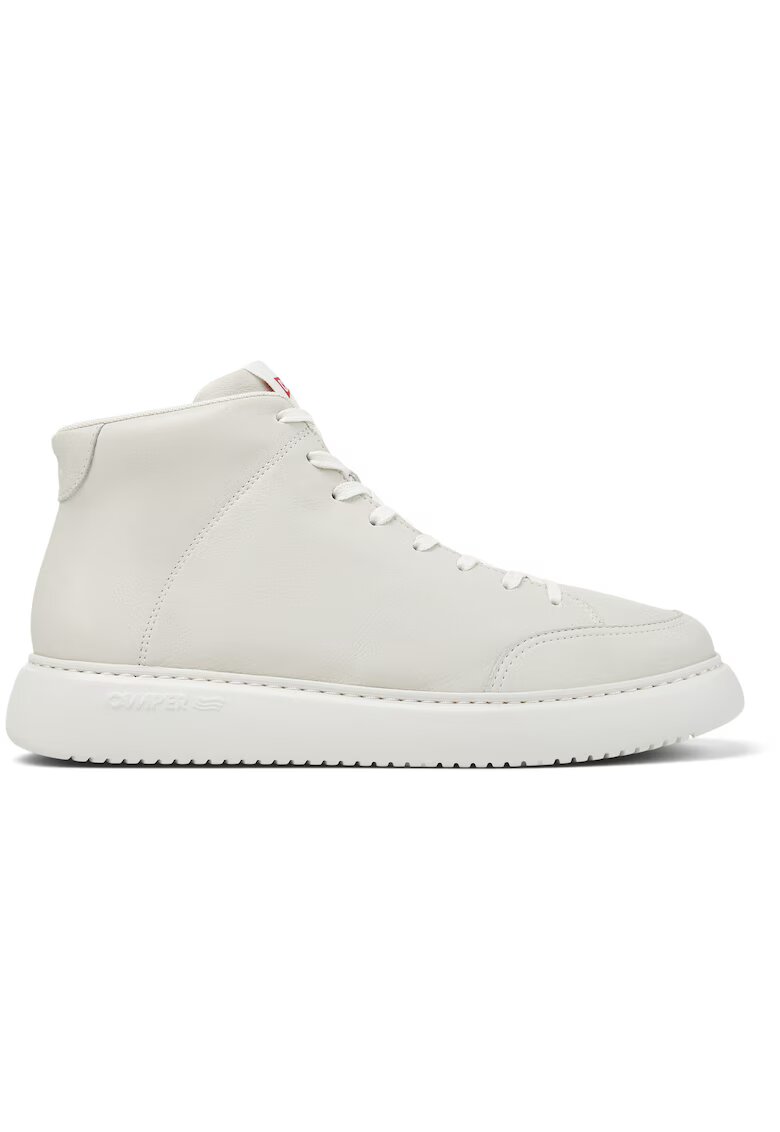 Camper Pantofi sport high-top din piele Runner K21 1237 - Crem