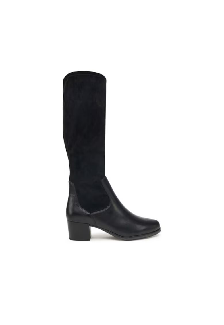 Caprice Cizme dama - piele naturala - Negru