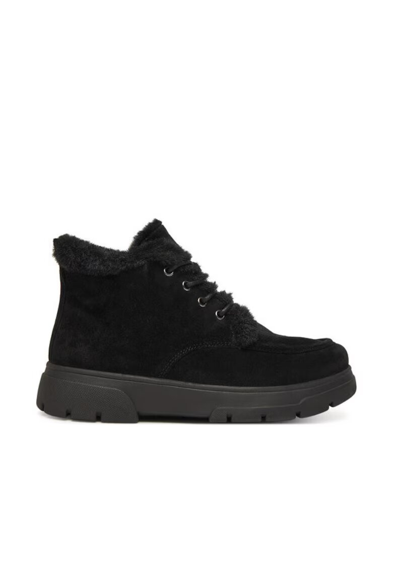 Caprice Ghete dama 004 9-26257-45 - Piele naturala - Negru
