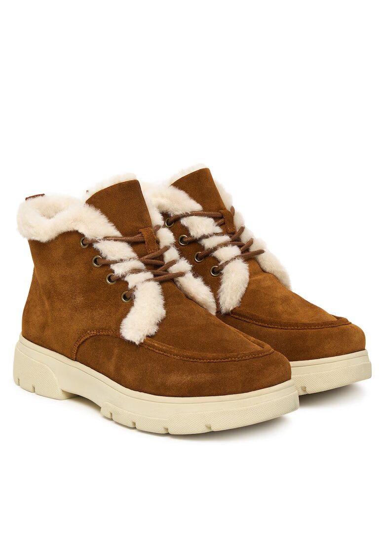 Caprice Ghete dama 305 9-26257-45 - Piele naturala - Maro