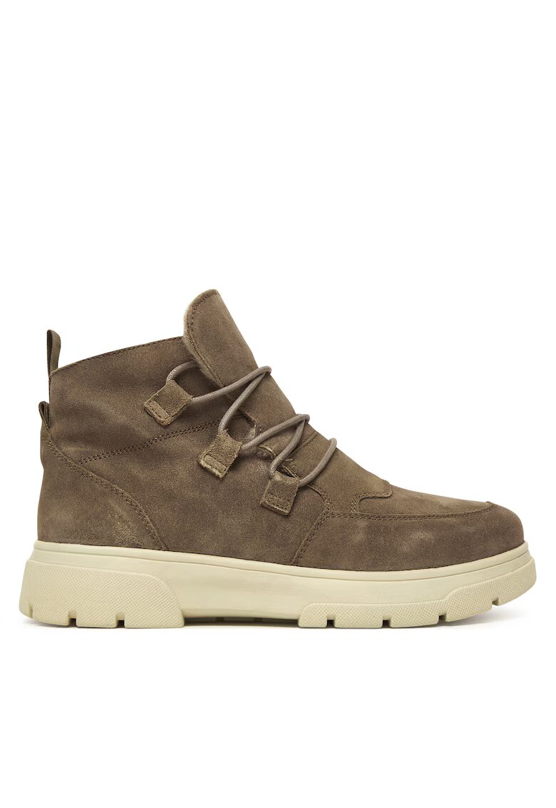 Caprice Ghete dama Dk Taupe - piele naturala - kaki