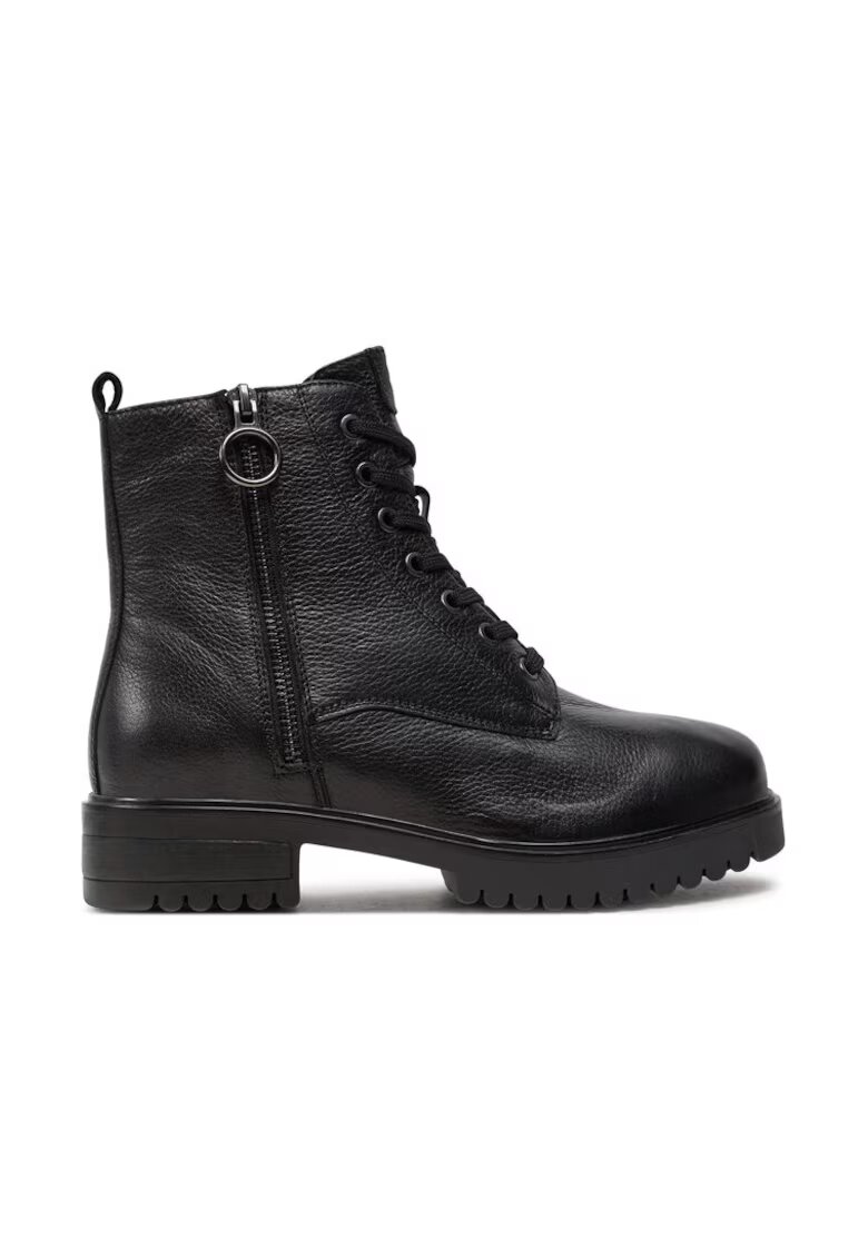 Caprice Trappers 9-26251-43 Negru - Piele lacuita
