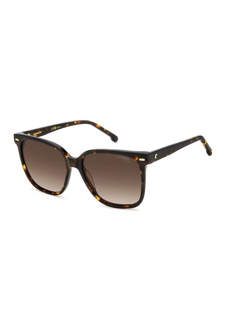 Carrera Ochelari de soare cu lentile patrate cu model in degrade