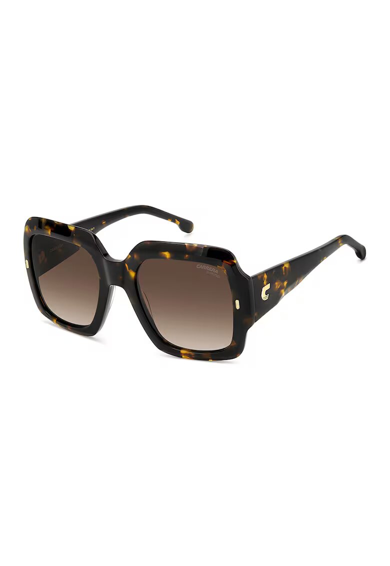 Carrera Ochelari de soare cu lentile patrate cu model in degrade