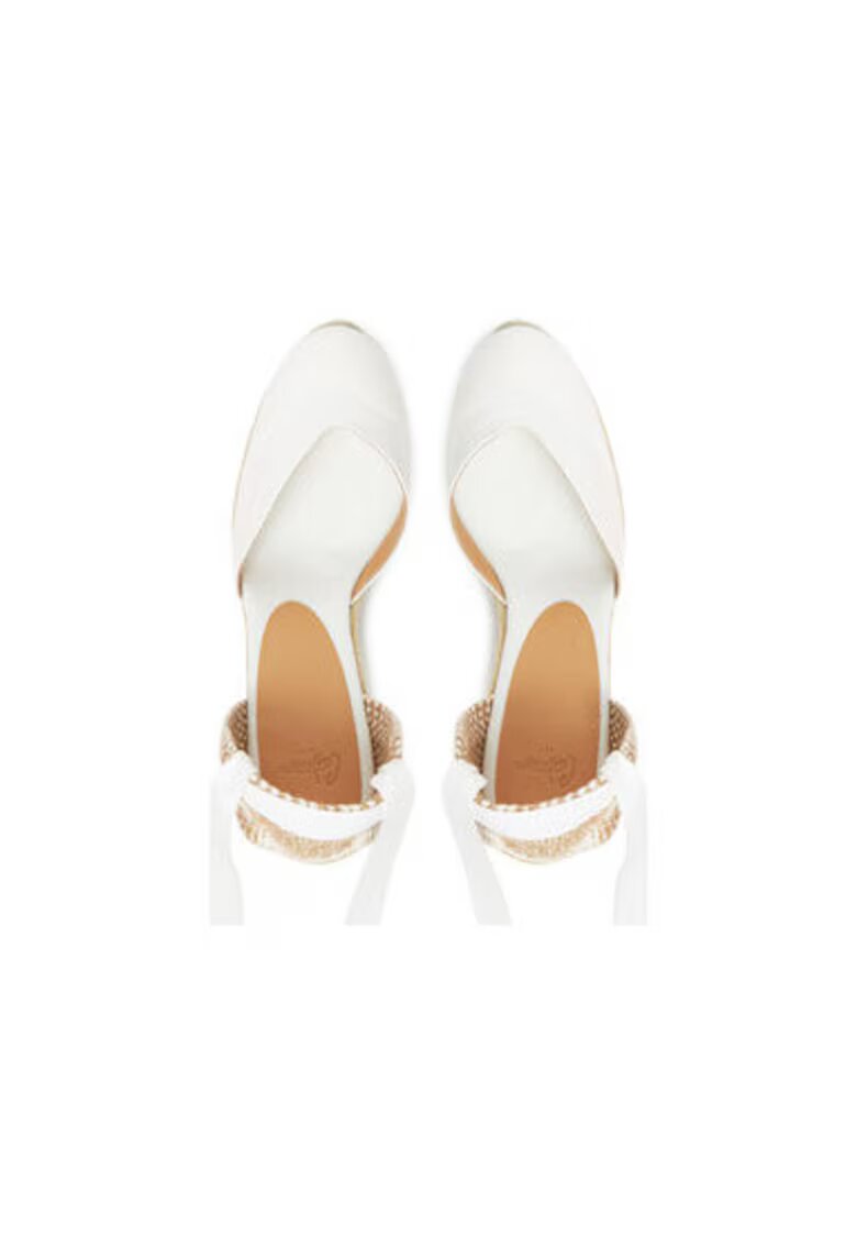 Castaner Espadrile dama 020992-200 - Textil - Alb
